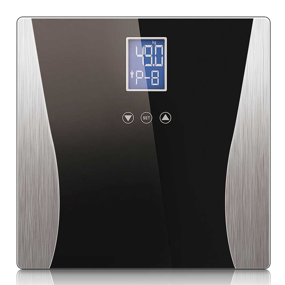 SOGA Digital Body Fat Scale Black