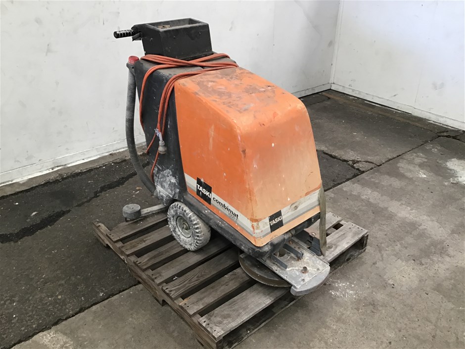 Taski Combimat 1000E Commercial Electric Floor Scrubber Auction (0008 ...