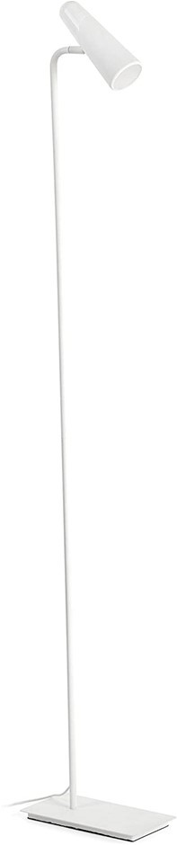 FARO BARCELONA 29050 LAO LED White Floor Lamp, 6.0 L X 60.0 H X 12.0 W cm,