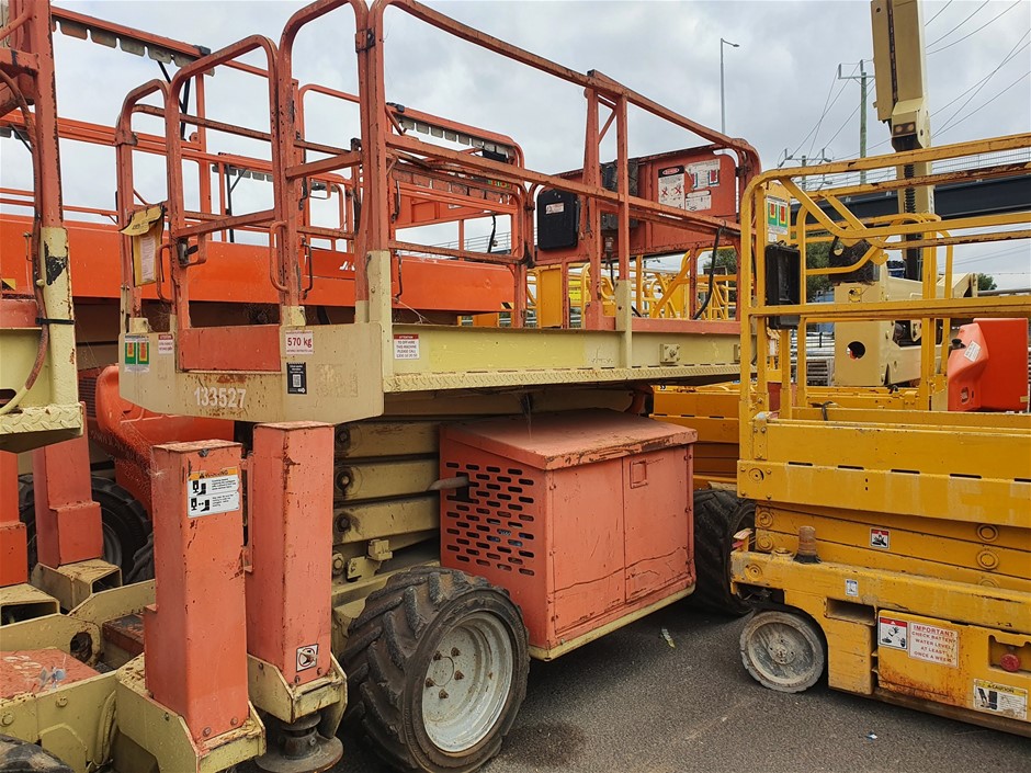 26FT ROUGH TERRAIN SCISSOR LIFT Auction (00083021590) Grays Australia