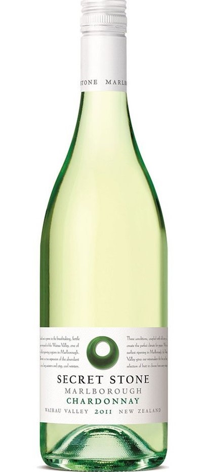 Secret Stone Chardonnay  (6x 750mL). Current Vintage Release.