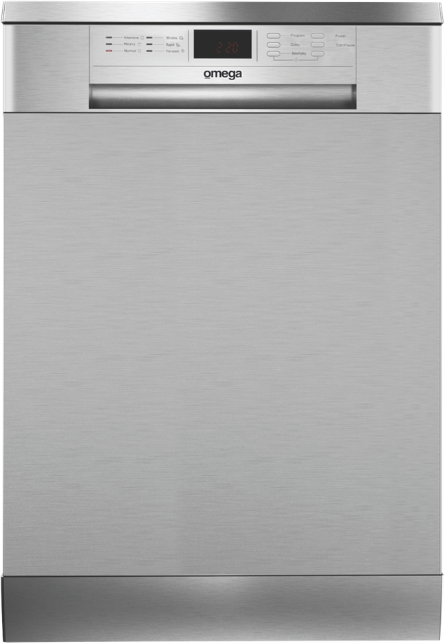 Omega 60cm Freestanding Dishwasher ODW700X Auction (00542185856