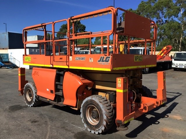 2014 JLG 3394RT 33 foot Rough Terrain Diesel Scissor Lift Auction (0001 ...