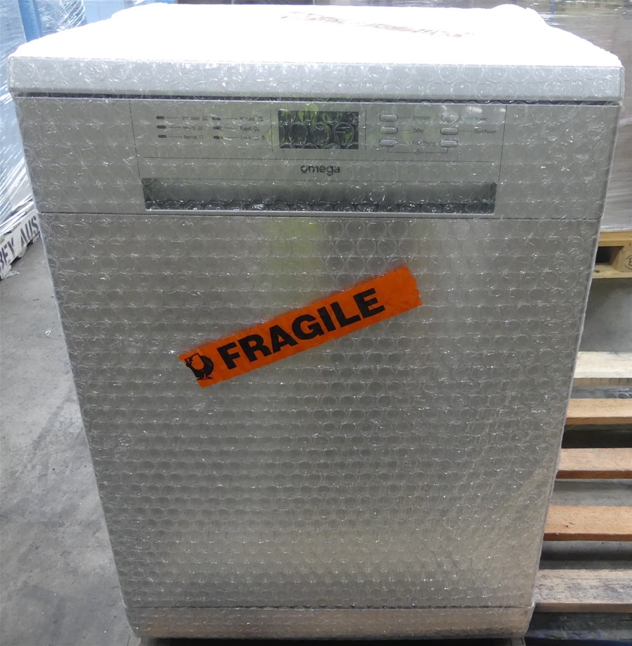 Omega 60cm Freestanding Dishwasher ODW702X Auction (00332186055