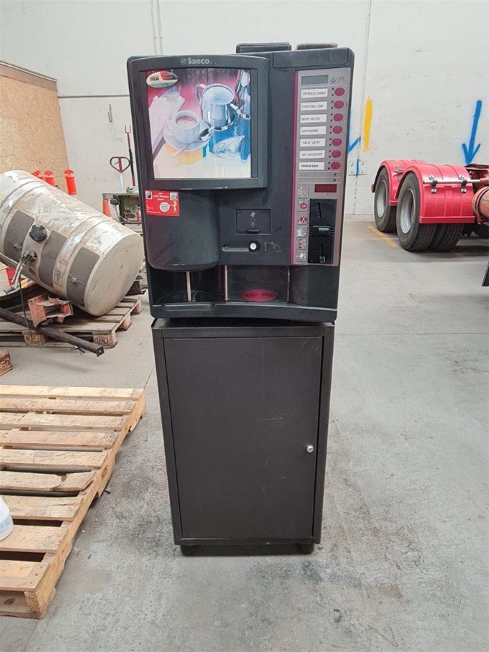 Saeco Coin Operated Vending Coffee Machine Auction (00053021693