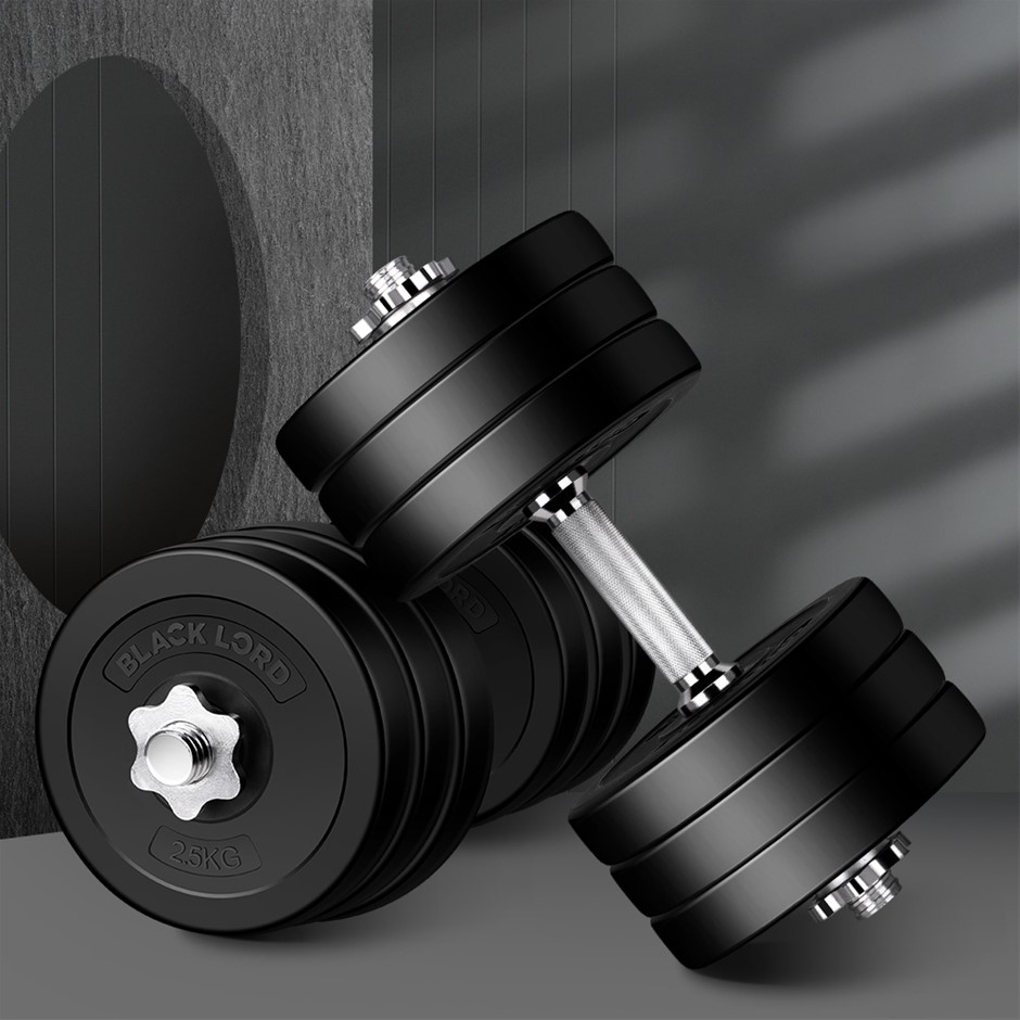 35kg discount barbell set