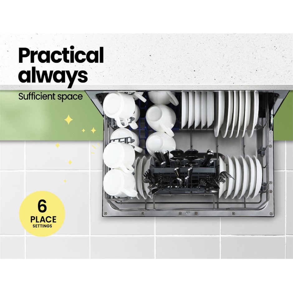 Buy Comfee Benchtop Dishwasher 6 Place Setting Freestanding Grays Australia