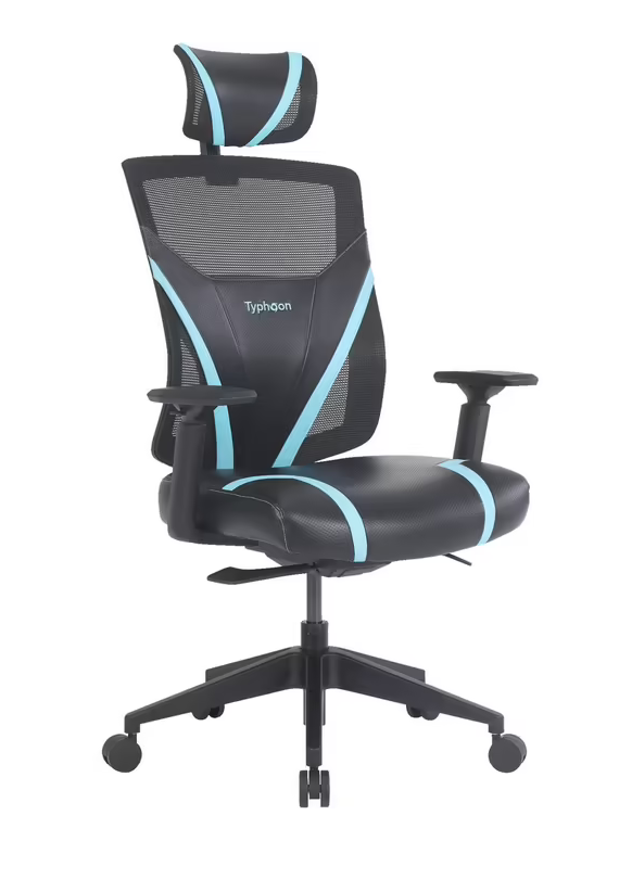 TYGUARDBK Typhoon Guard Mesh Gaming Chair Auction (00122185855