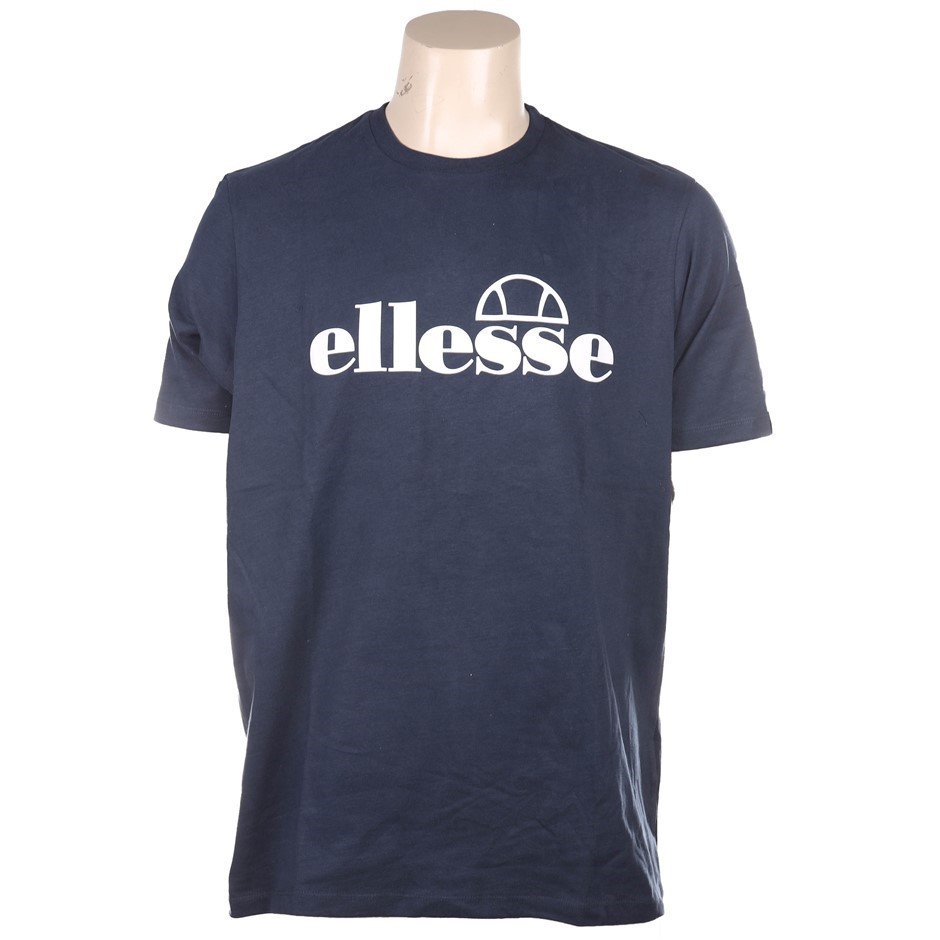 ELLESSE Men's Matlan T-Shirt, Size S, Cotton, Navy. Buyers Note - Discount