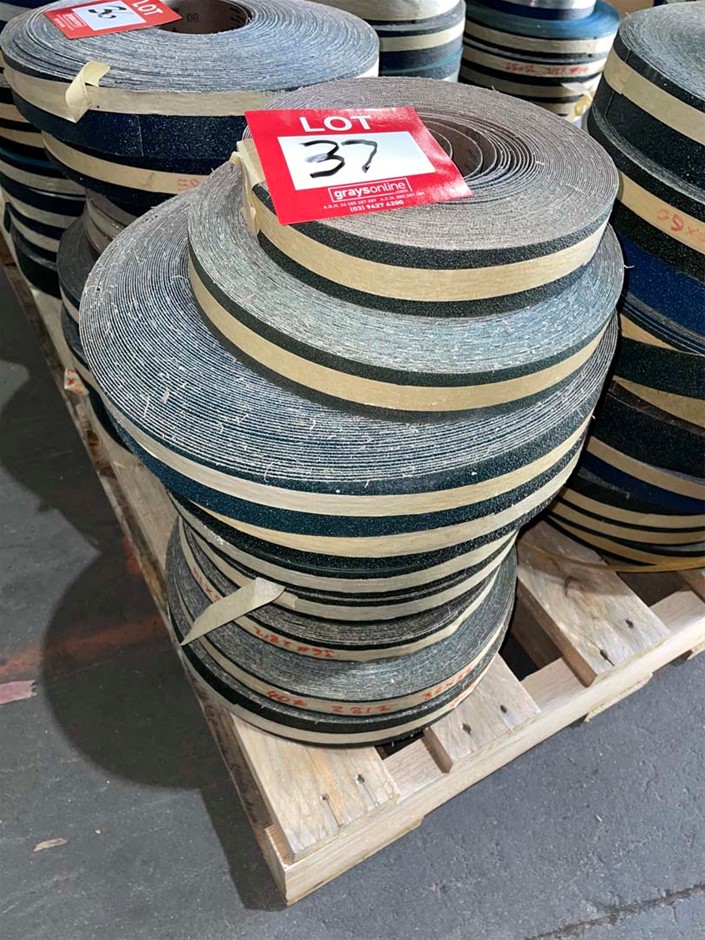 10 x Large Rolls Assorted Sandpaper, Brand SIA, Assorted Sizes and