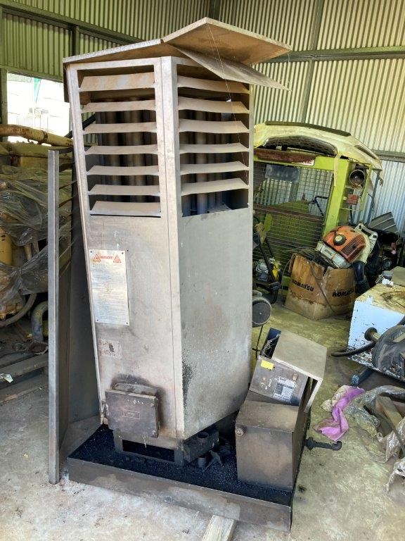2 x Kroll KT 800 Waste Oil Heaters Auction (0008-5048030) | Grays Australia