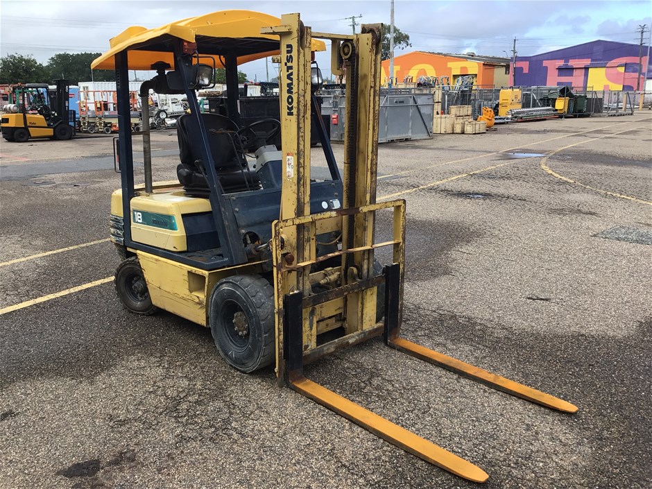 Komatsu FG18L15 Counterbalance Forklift Auction (00627039852) Grays