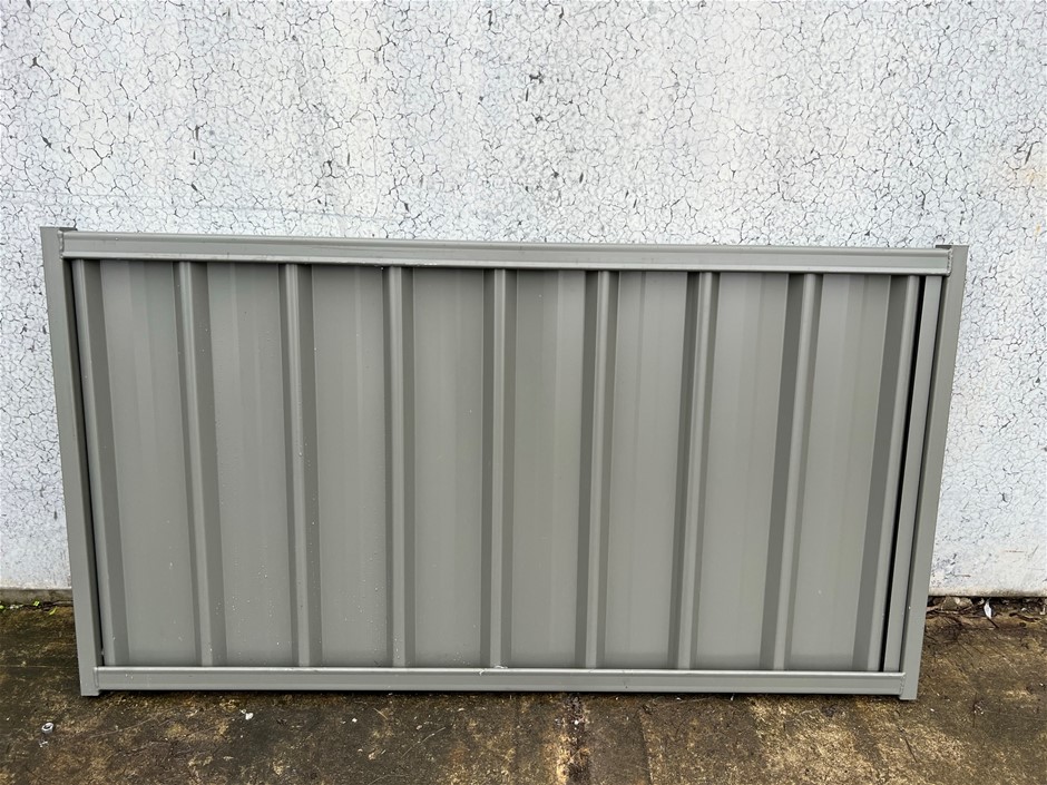 Classic Colorbond Gate ,Grey Auction (0068-5048913) | Grays Australia
