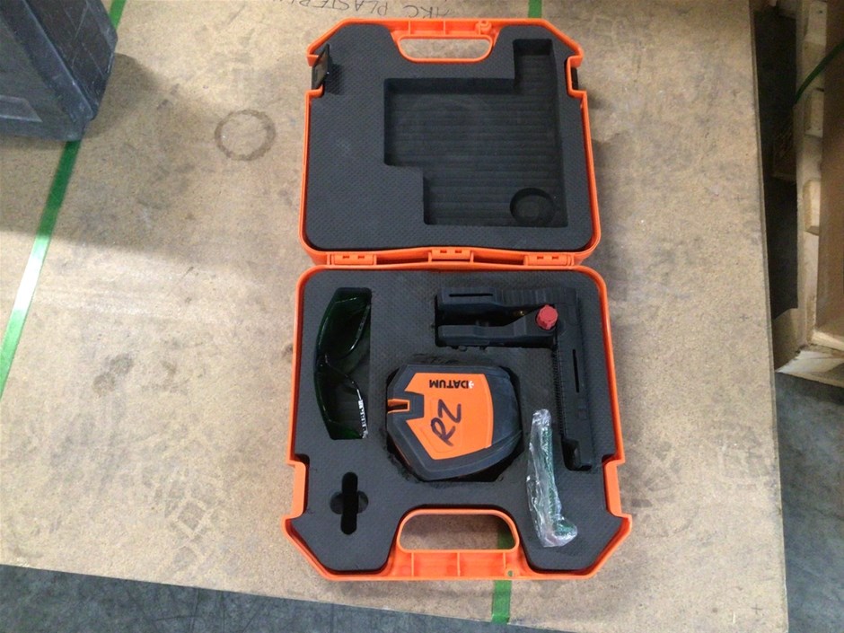 Datum cross line laser level Auction (00423022137) Grays Australia