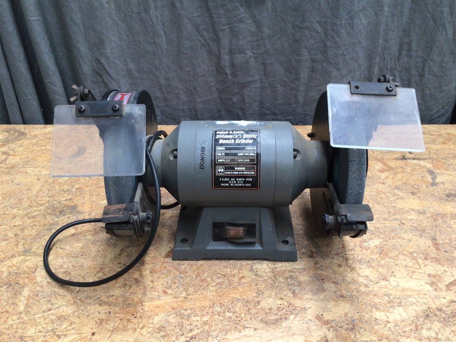 Abbott & Ashby 200mm Bench Grinder Auction (00263022139) Grays Australia