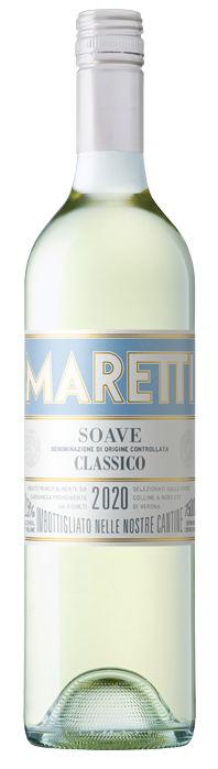 Maretti Soave DOC 2020 (6 x 750mL) Italy