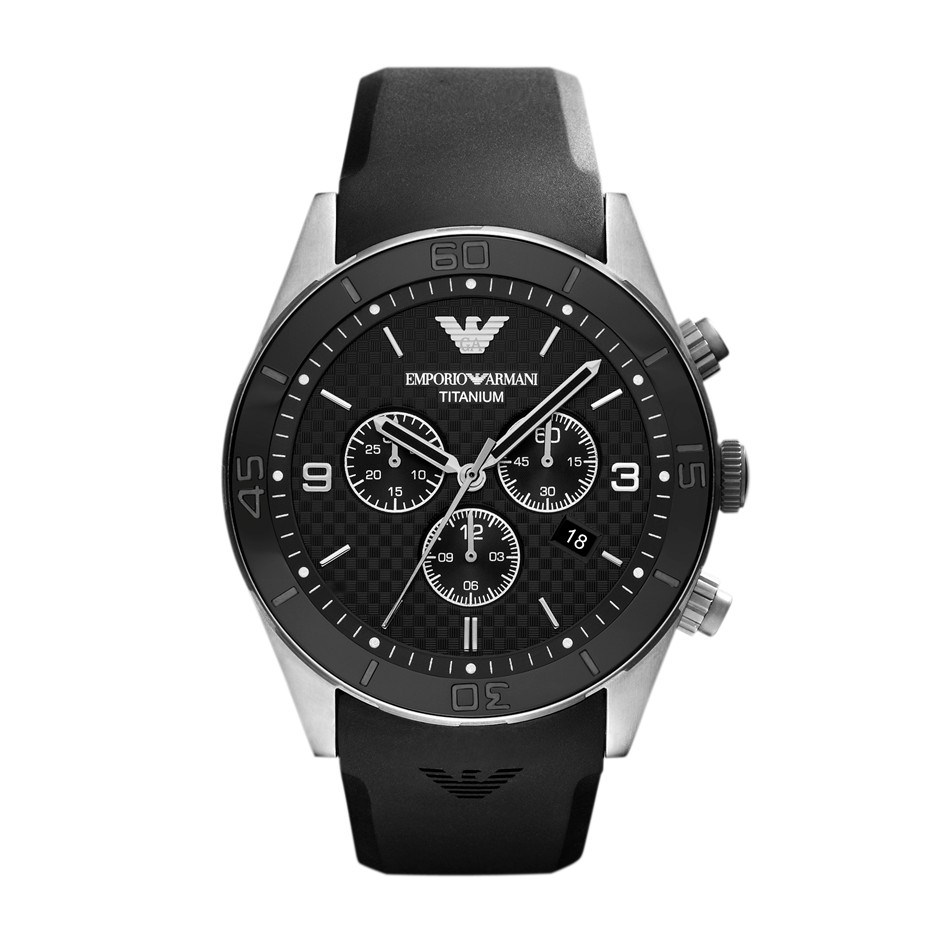 Emporio Armani Sportivo Mens Titanium Wa