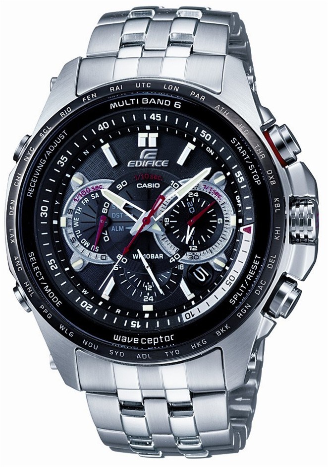 Casio Edifice Wave Ceptor Mens Chronogra