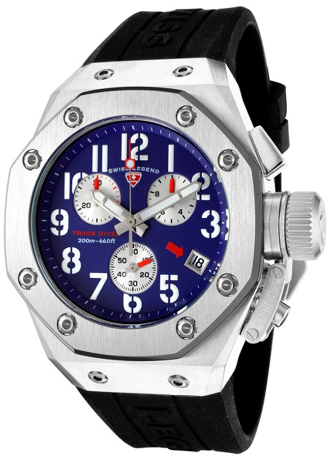 Swiss Legend Trimix Diver Mens Chronogra