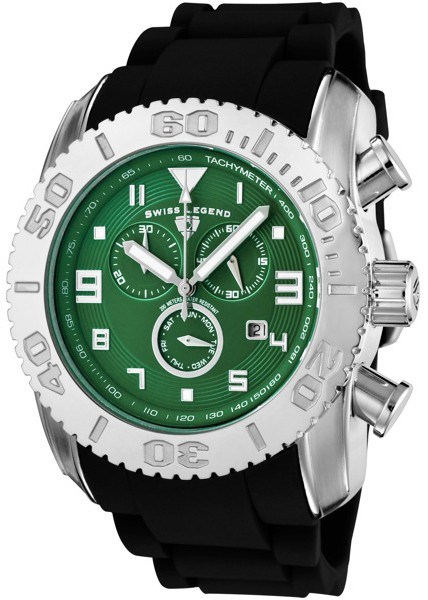 Swiss Legend Commander Mens Chronograph 