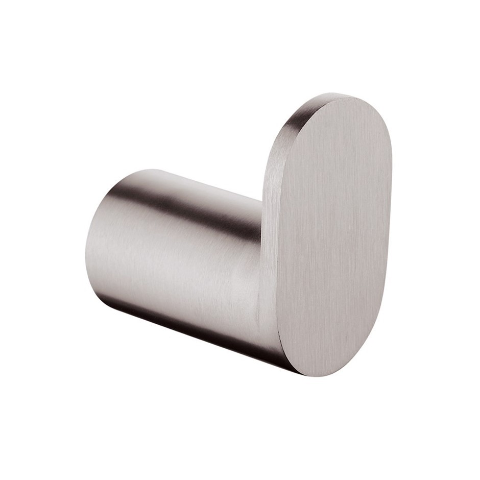 RUSHY Series Brushed Nickel Round Robe H