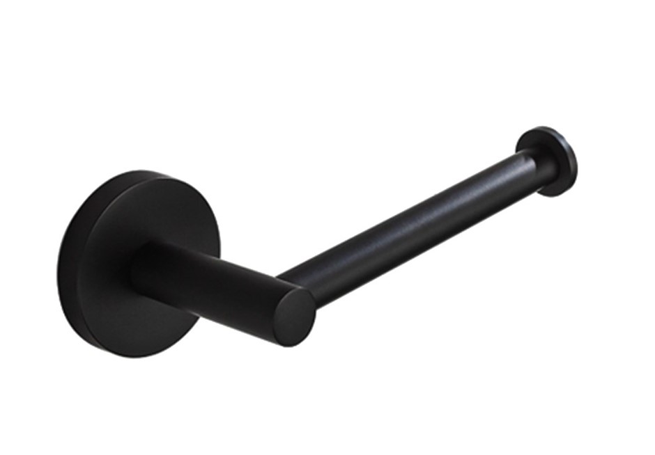LUCID PIN Series Black Round S/S Wall Mo