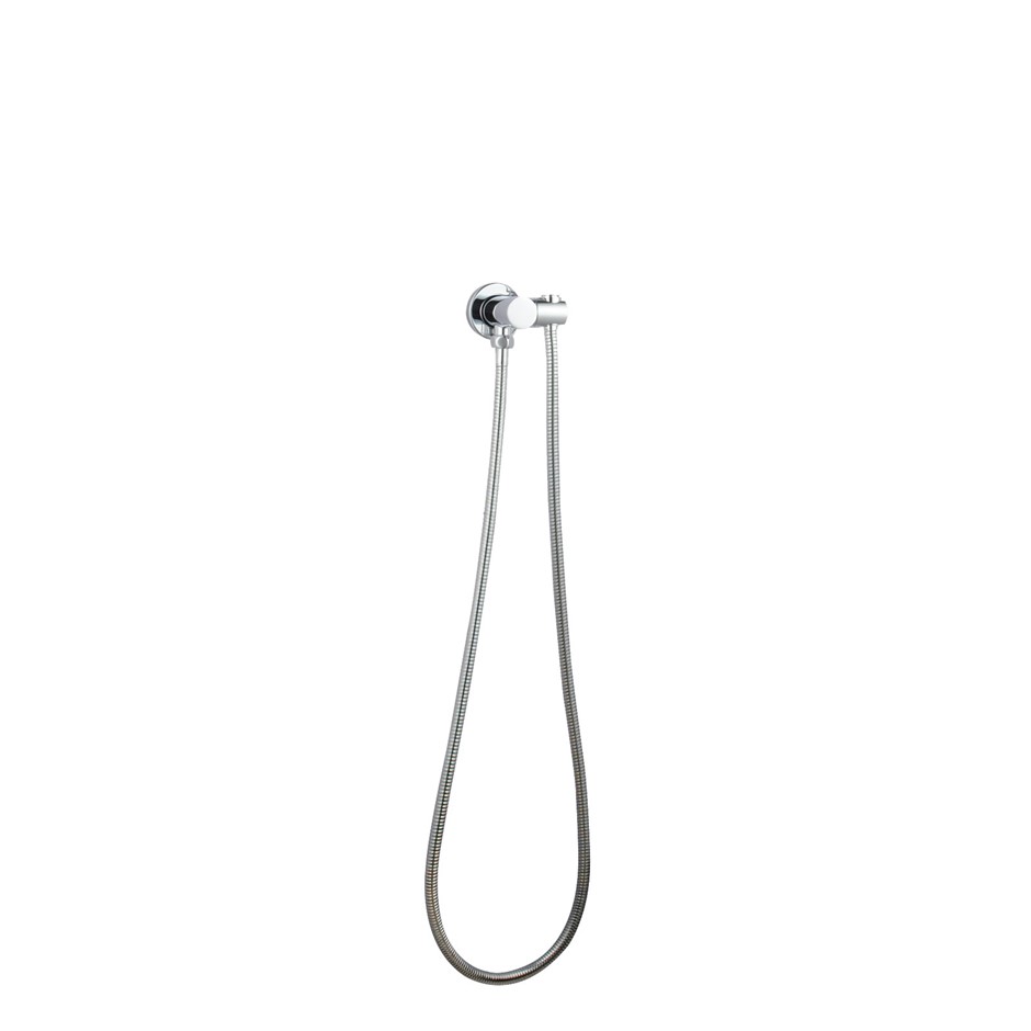 Round Chrome Handheld Shower Set without