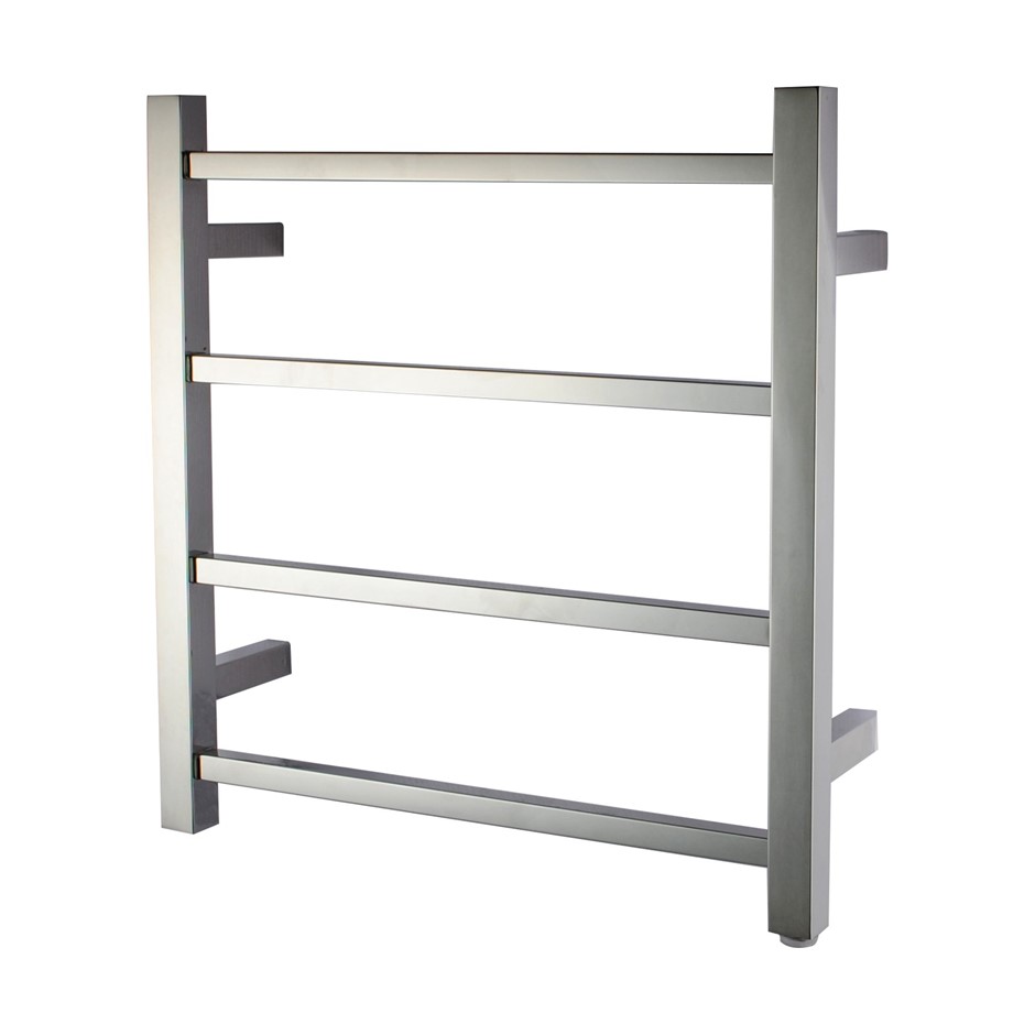 Chrome Square Electric Heated Towel Rack