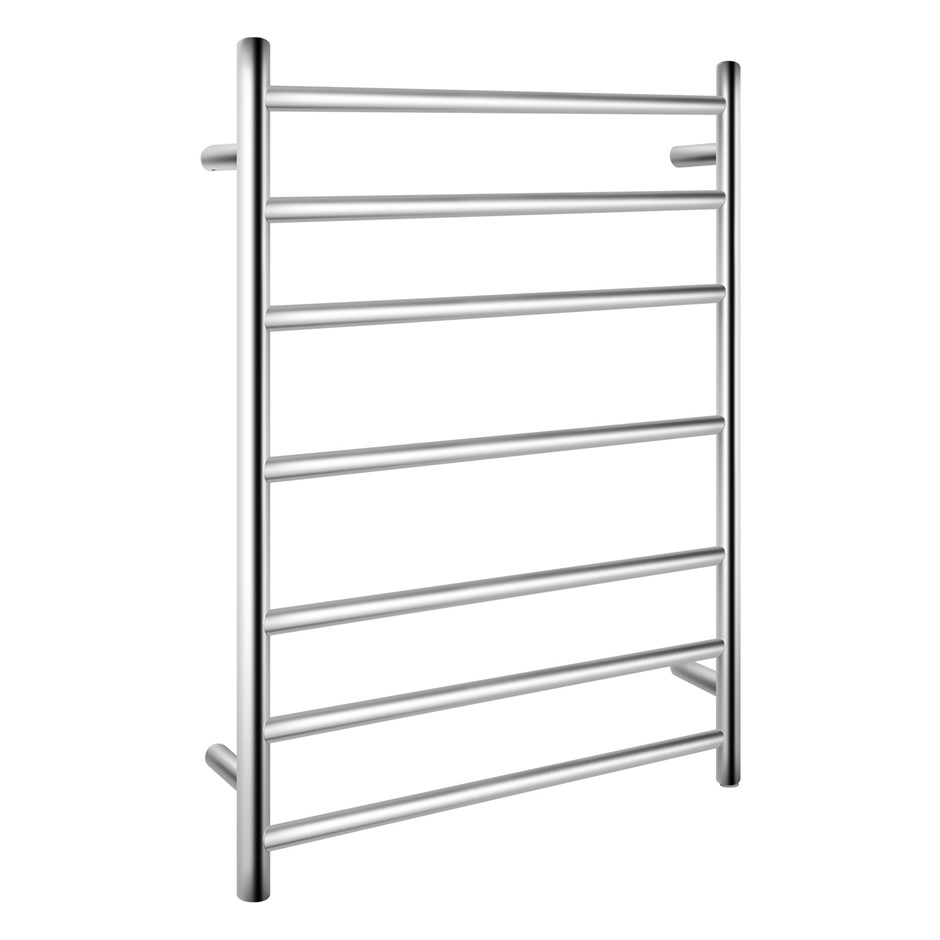 Chrome Round Electric Heated Towel Rack 