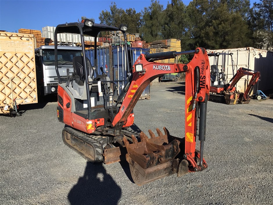 KUBOTA KX0184 Mini Excavator Auction (00045049171) Grays Australia