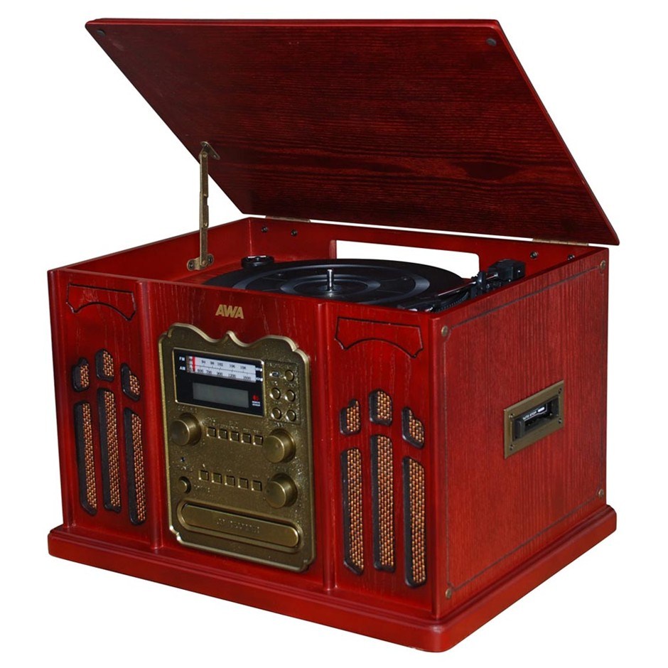 AWA Turntable with Cassette, CD Player and Recorder Auction (0002