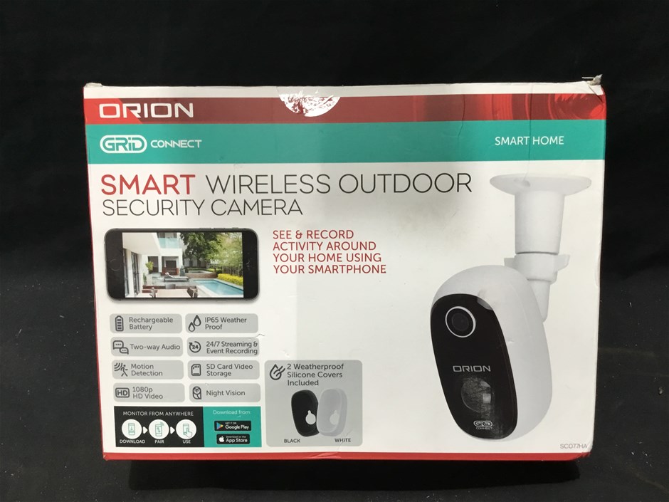 Orion Smart Wireless Outdoor Security Camera Auction (00219031939