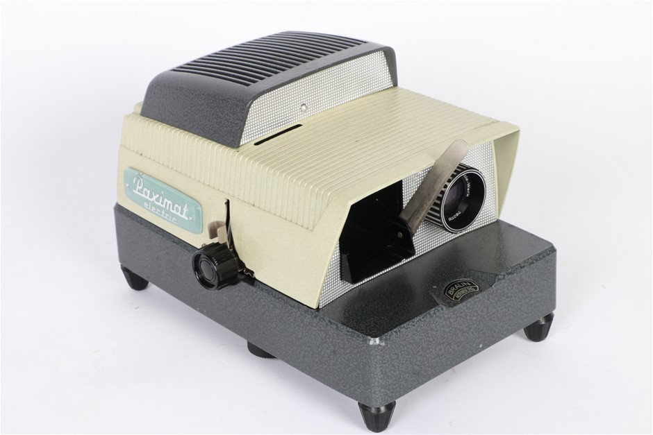 Braun Paximat electric Slide Projector COLLECTORS ITEM Auction (0089