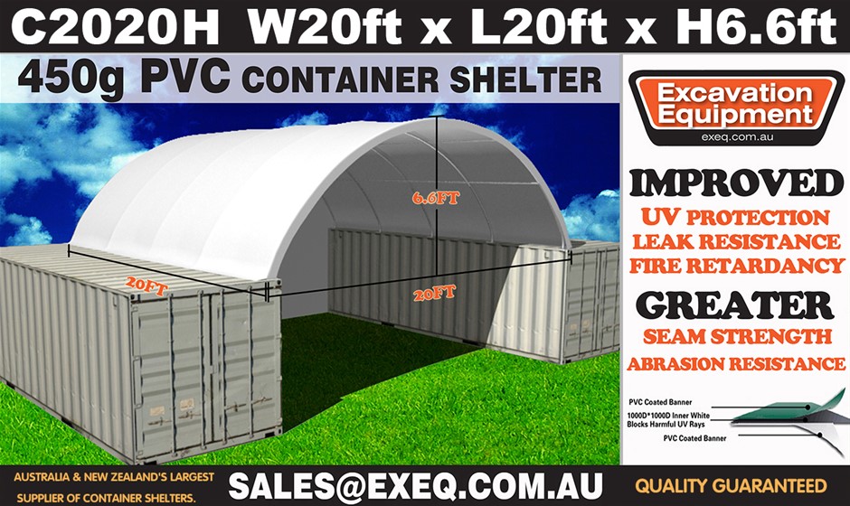 Unused Container Shelters - Melbourne