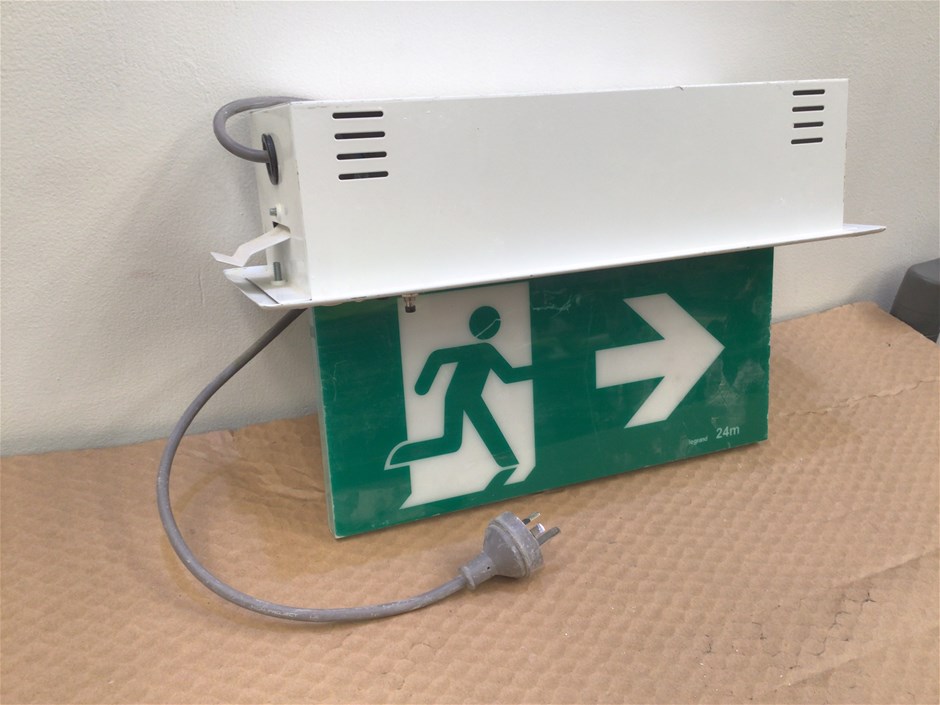 Emergency Exit Sign Auction (00057039735) Grays Australia