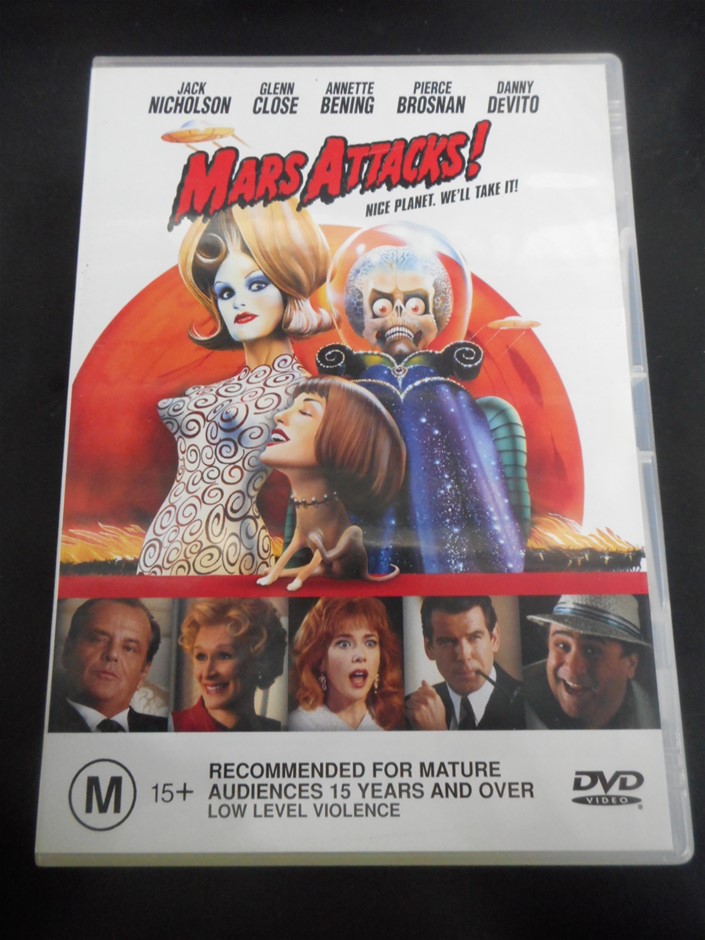 DVD Movie - Mars Attacks Auction (0192-5049643) | Grays Australia