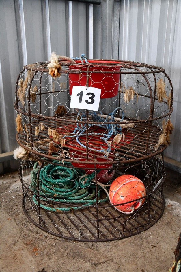 Qty of 2 x Rock Lobster Pots (Mount Gambier, SA) Auction (0027-8015487 ...