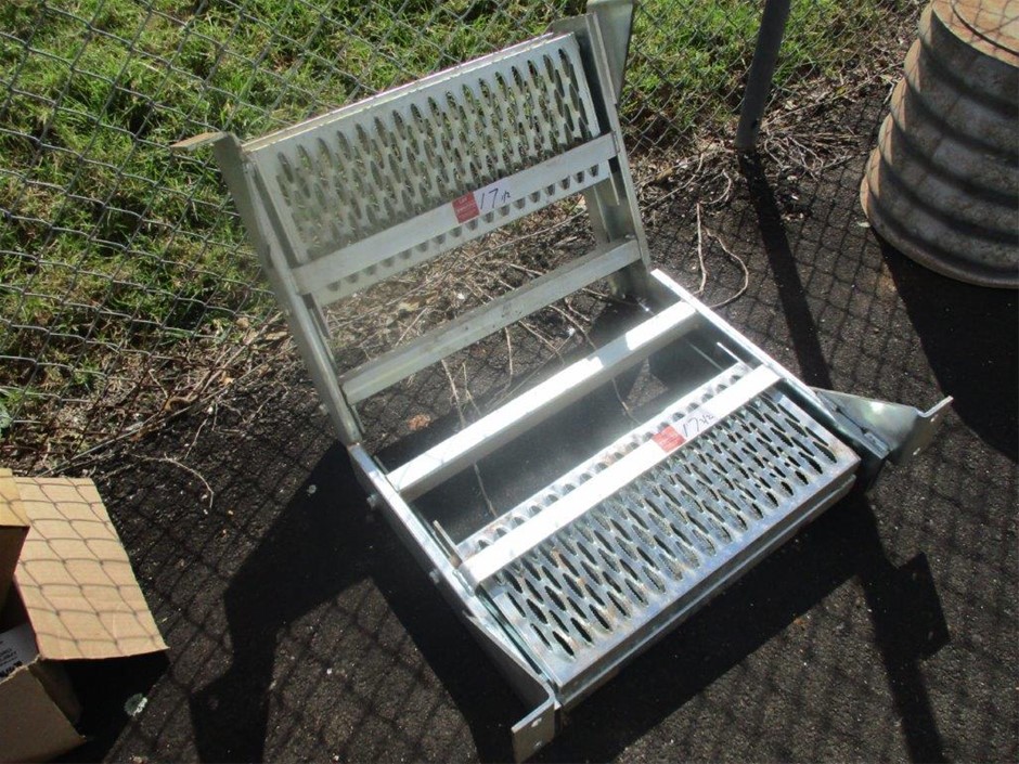 2x Foldaway Truck Steps Auction (00177040272) Grays Australia