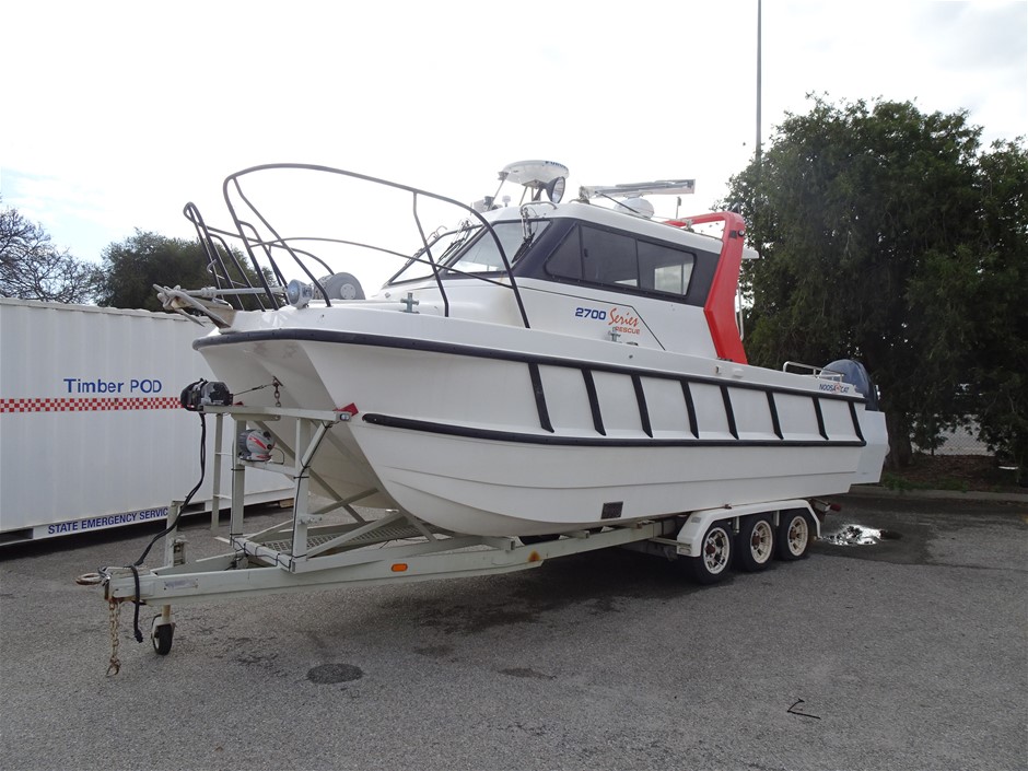 2005 Noosa Cat with Trailer - Ex SES Asset Auction (0001-60016217 ...