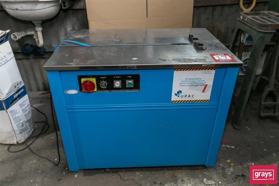 Upac TMS 300 Strapping Machine Auction (0017-5049578) | Grays Australia