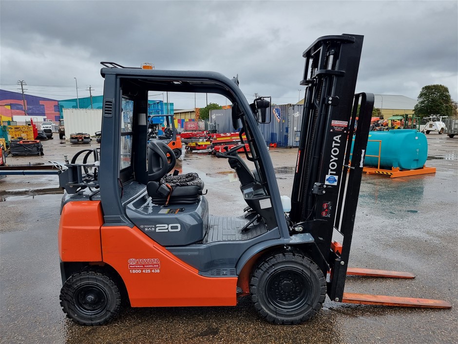 2021 Toyota 32-8FG20 Counterbalance Forklift Auction (0001-7040394