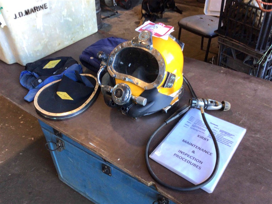 Diving helmet Kirby Morgan 37 - PS Auction - We value the future - Largest  in net auctions