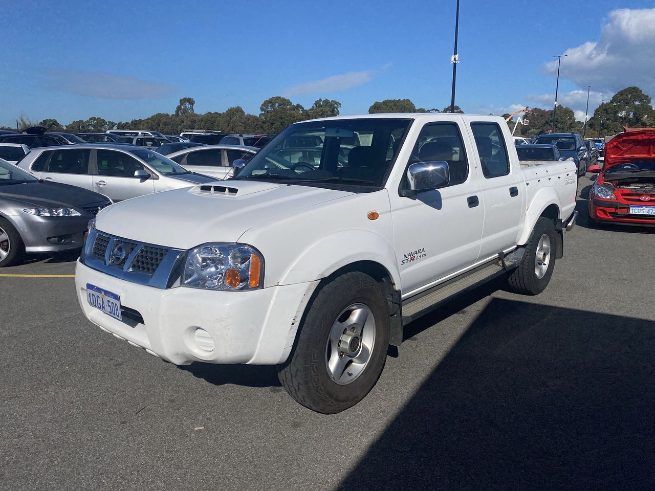 2009 Nissan Navara 4X4 ST-R D22 Turbo Diesel Manual Dual Cab Auction ...