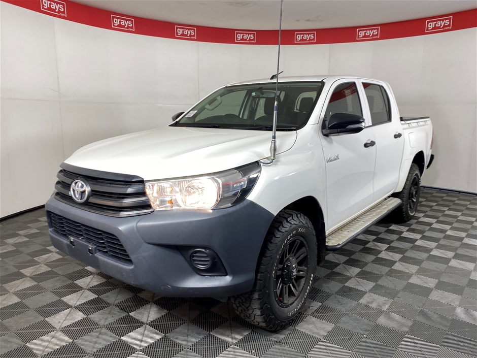 2016 Toyota Hilux 4x4 Workmate Gun125r Turbo Diesel Automatic Dual Cab 