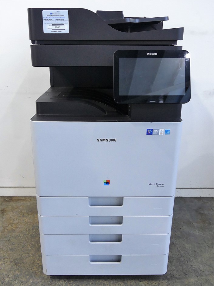 Samsung MultiXpress SLX4300LX Color Laser Multifunction Printer Auction (00615049860) Grays