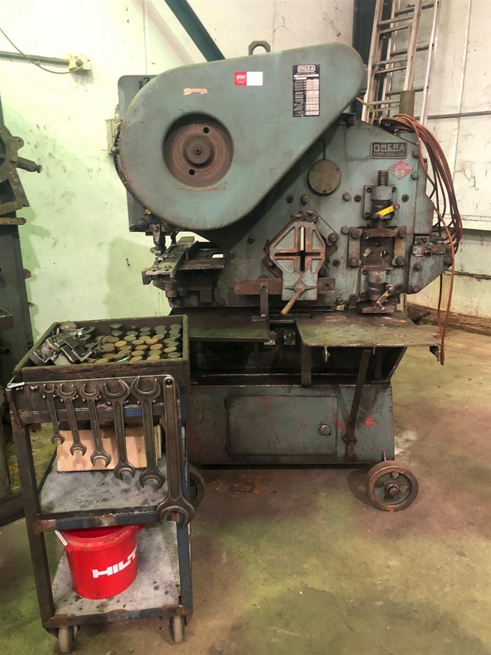 Punch Shear and Crop Machine Brand Omera Multimatic 13 Auction (0107