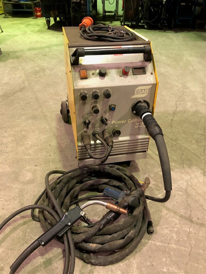 ESAB 325 Power Compact Mig Welder Auction (01385049828) Grays Australia