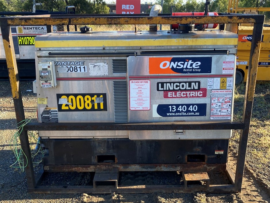 2012 Lincoln AIR VANTAGE 500 Welder 500amp (Rockhampton) Auction
