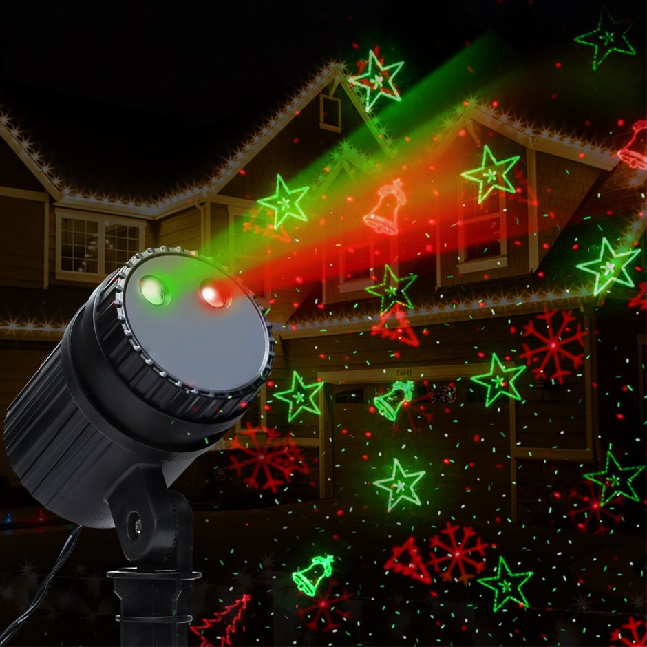Jingle Jollys Christmas Projector Laser 