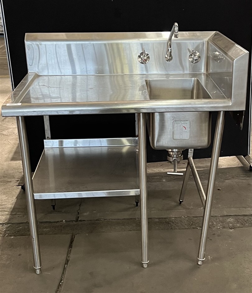 Stainless Steel Single Bowl Sink Auction (0049-5049969) | Grays Australia